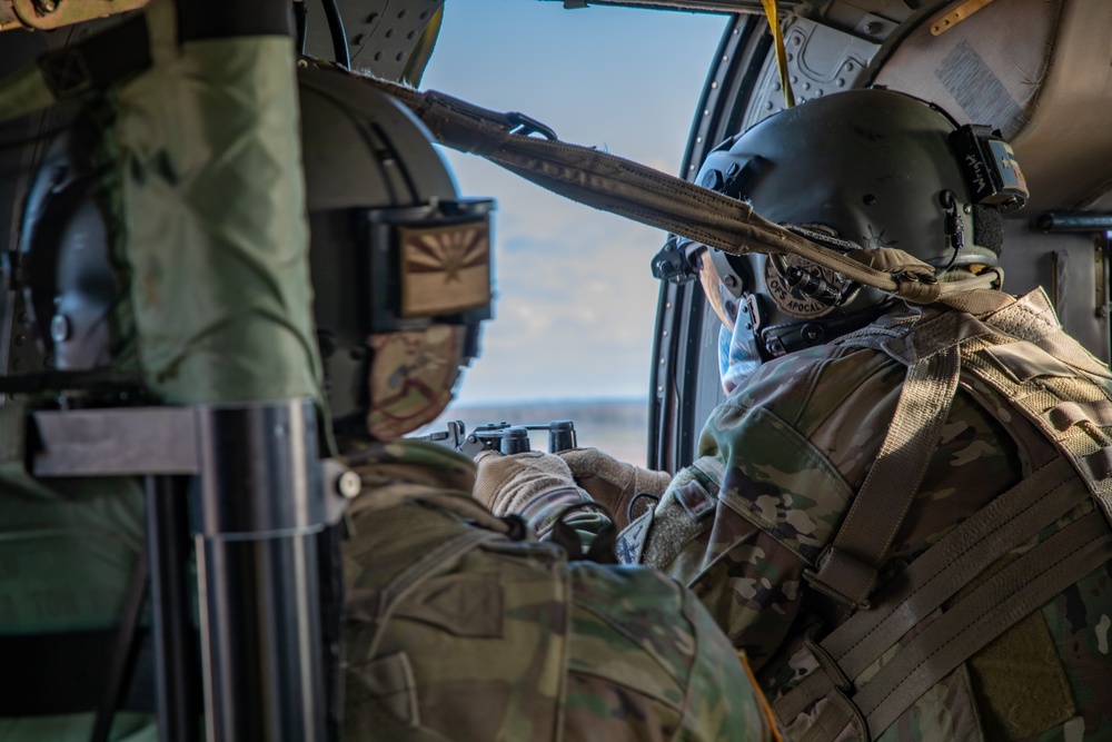 Task Force Desert Knights Strikes Their Targets From the Sky