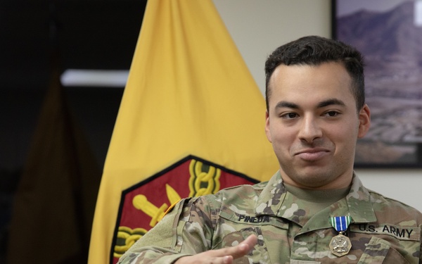 Staff Sgt. Ellis &amp; Pfc. Pineda PCS Awards
