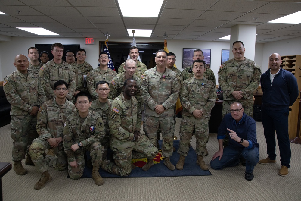 Staff Sgt. Ellis &amp; Pfc. Pineda PCS Awards