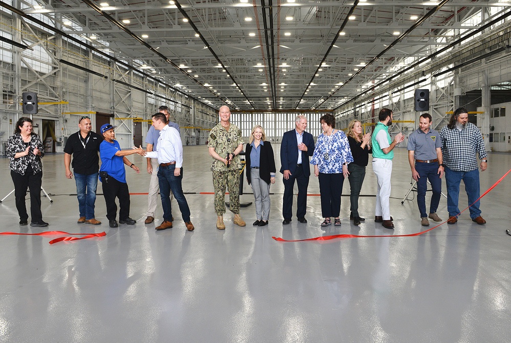 Fleet Readiness Center Southeast unveils renovated hangar to support current and next generation aircraft