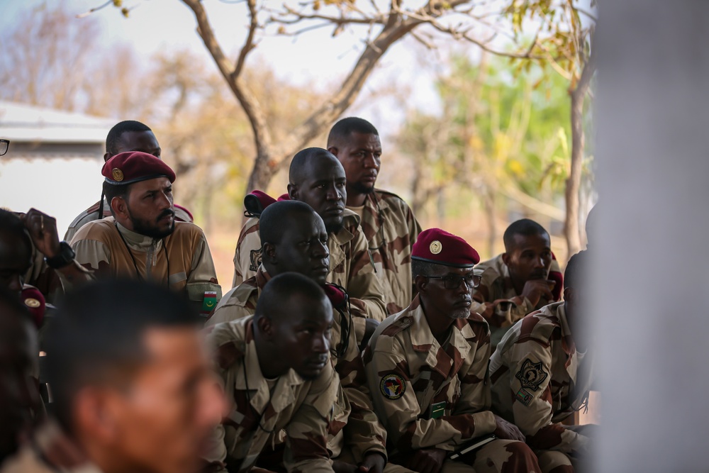 Mauritanian Armed Forces conduct Counter Improvised Explosive Device Training