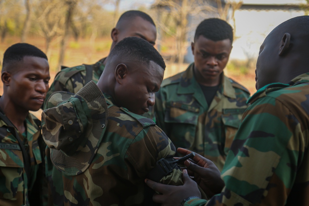 Ghana Army conducts Tactical Combat Casualty Care Training