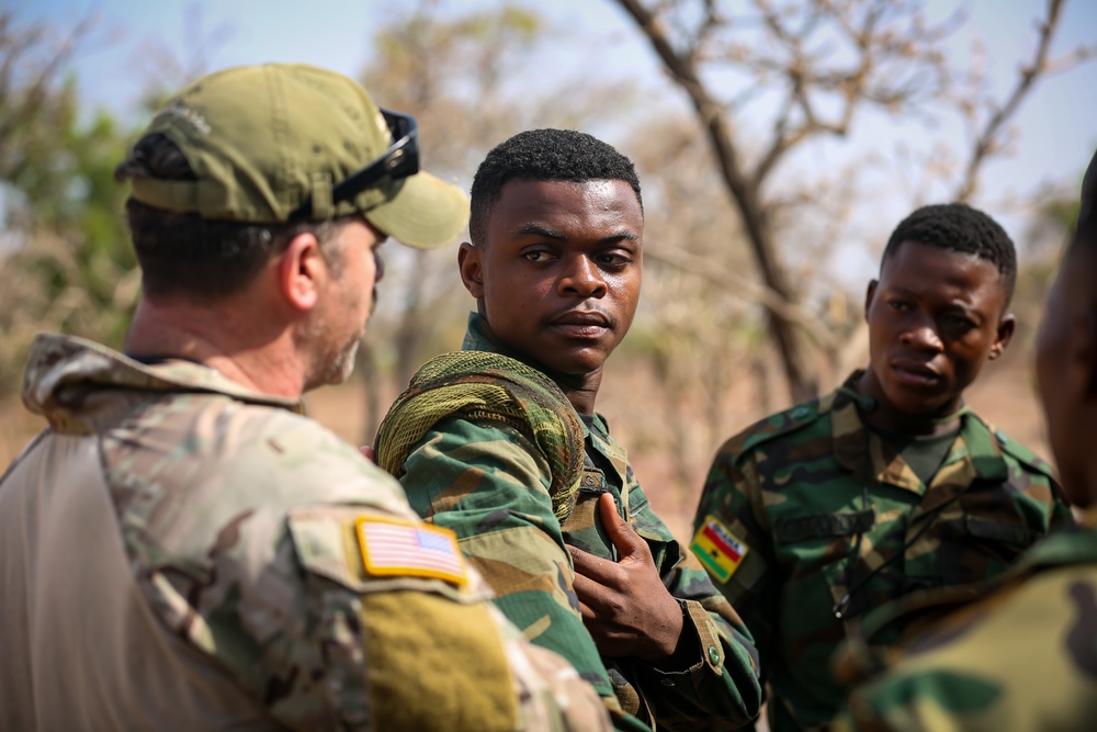 Ghana Army conducts Tactical Combat Casualty Care Training