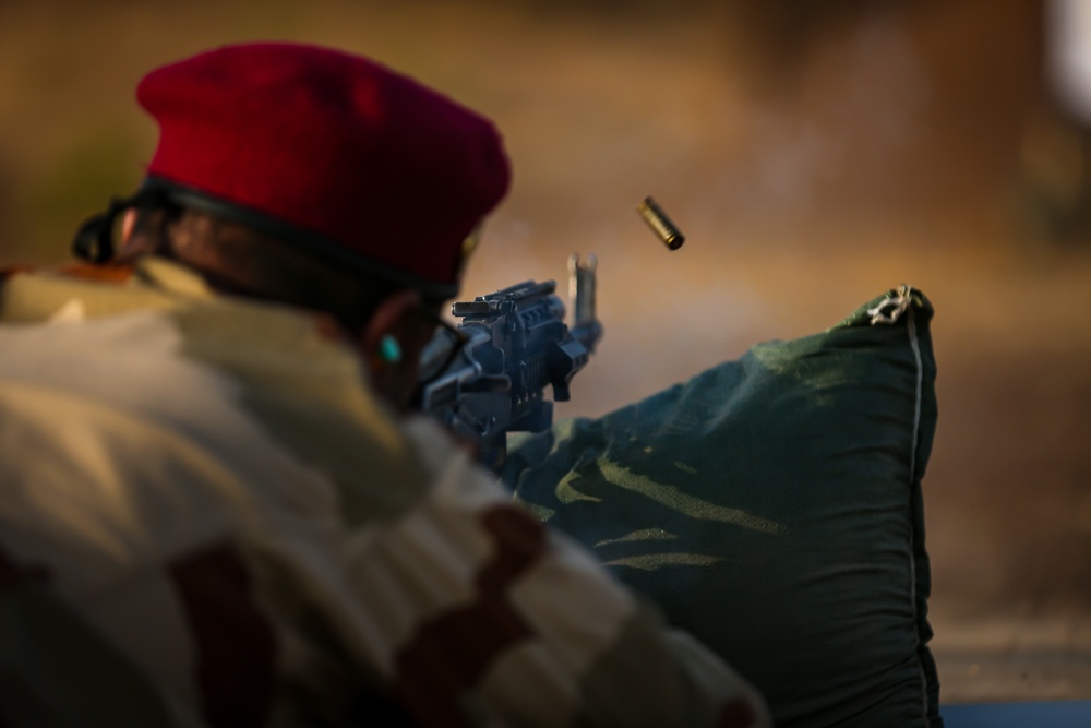 Mauritanian Armed Forces conduct Live Fire Training