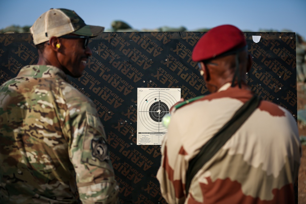 Mauritanian Armed Forces conduct Live Fire Training