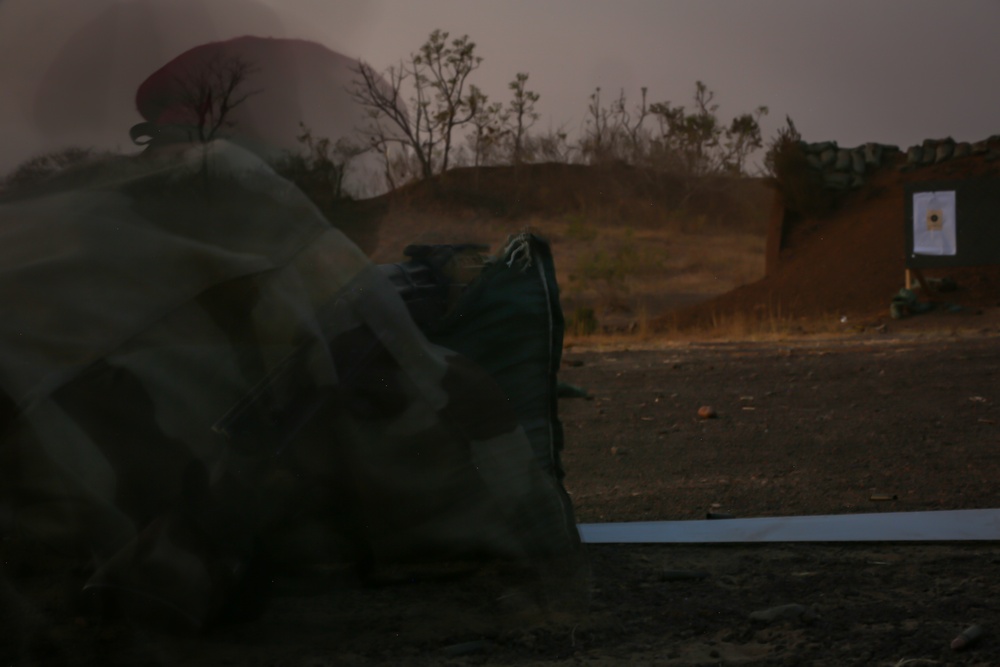 Mauritanian Armed Forces conduct Live Fire Training