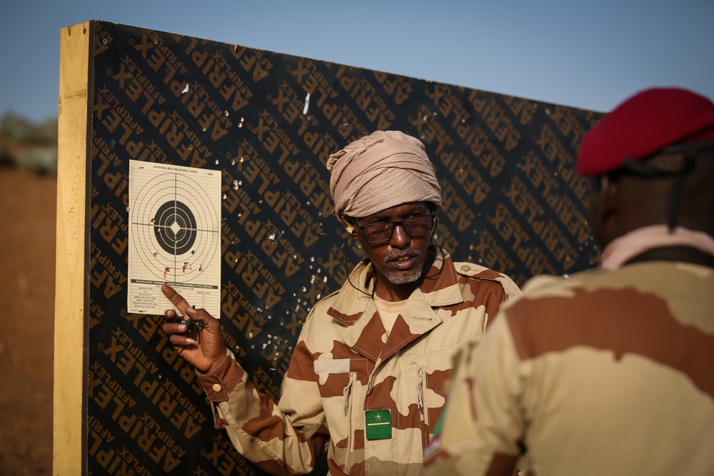 Mauritanian Armed Forces conduct Live Fire Training