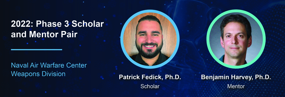 Phase 3 Ph.D. Scholar Patrick Fedick, Ph.D. Mentor: Benjamin Harvey, Ph.D.
