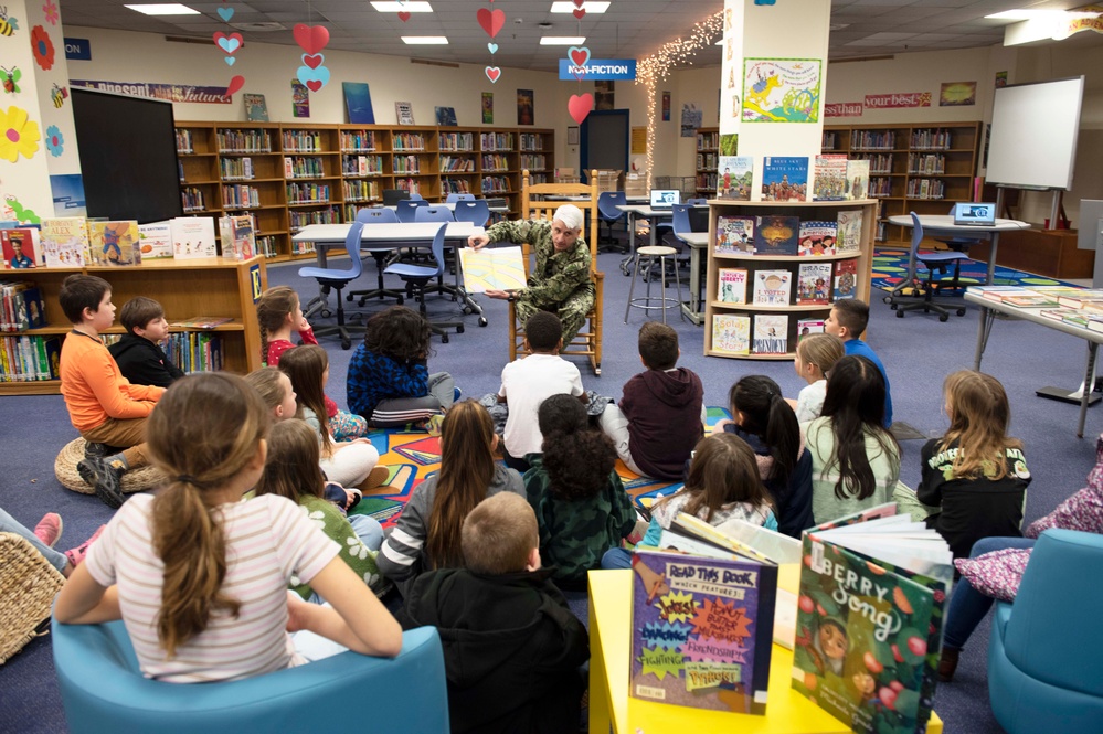 NSA Naples Celebrates &quot;Read Across America&quot;