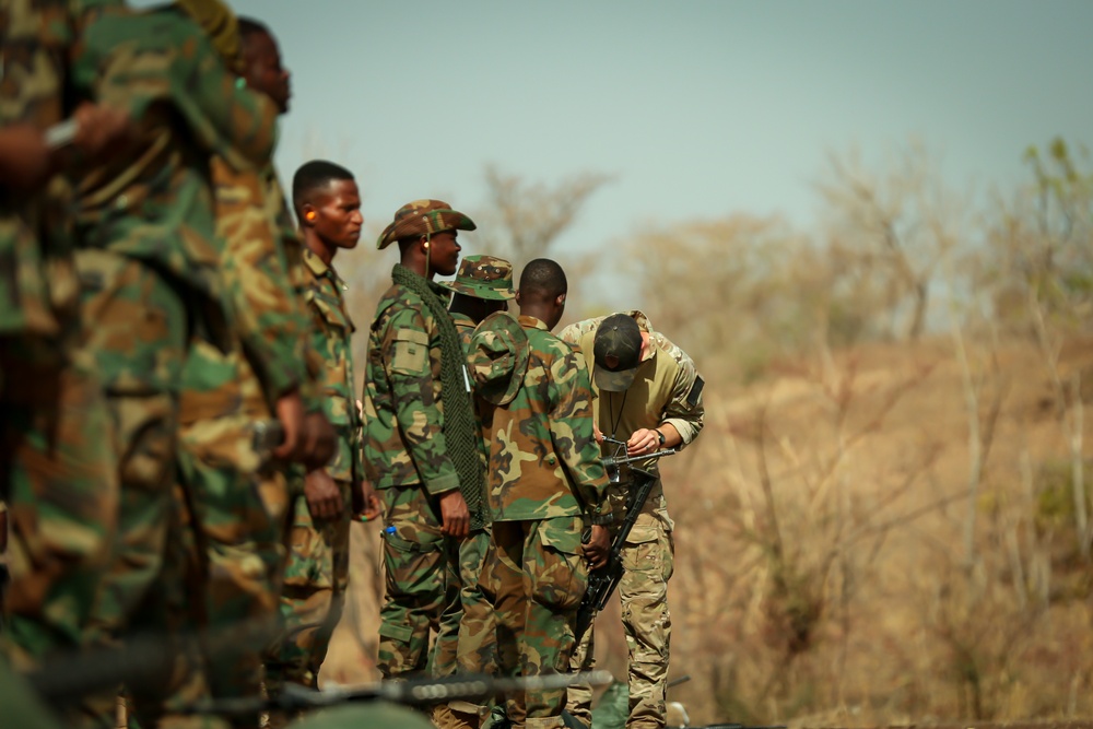 Ghana Army conduct Live Fire Training