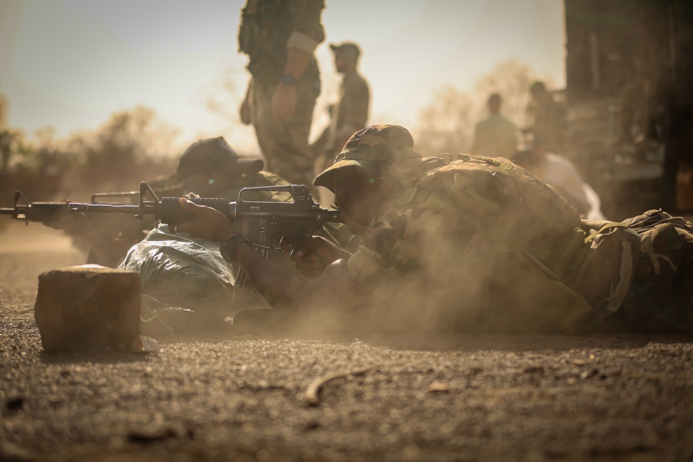 Ghana Army conduct Live Fire Training