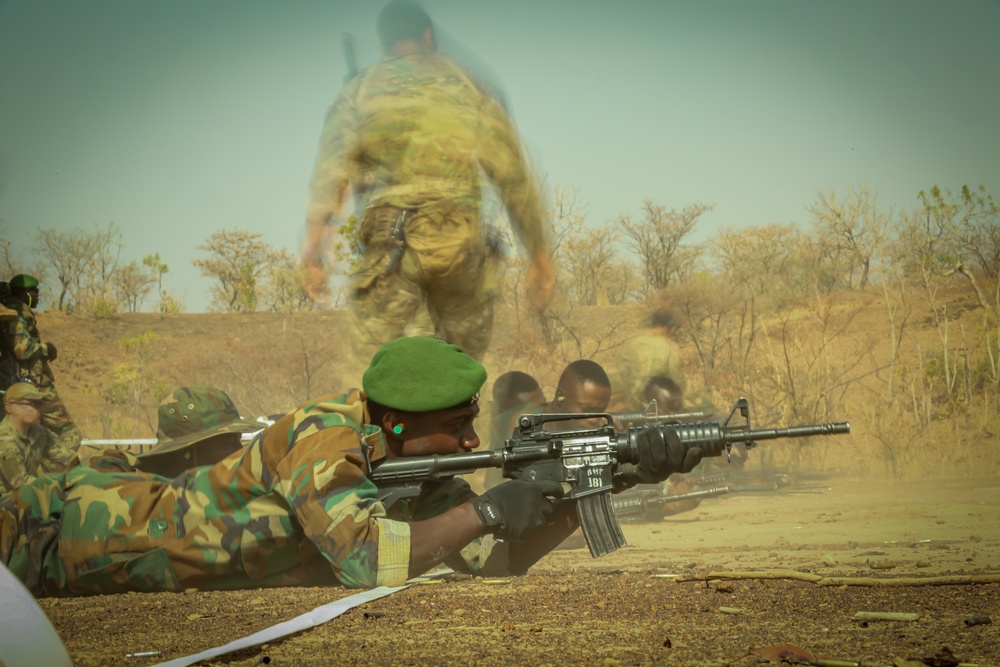 Ghana Army conduct Live Fire Training