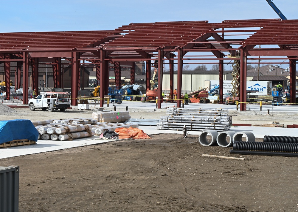 509th Vehicle Maintenance Flight’s new building