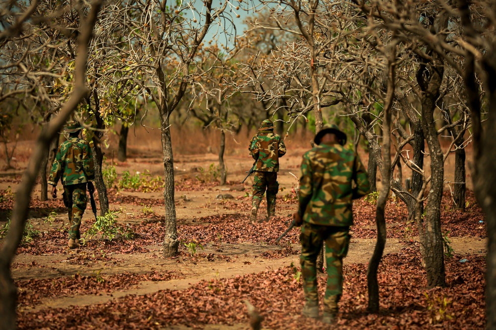 Ghana Army conduct Small Unit Tactics training