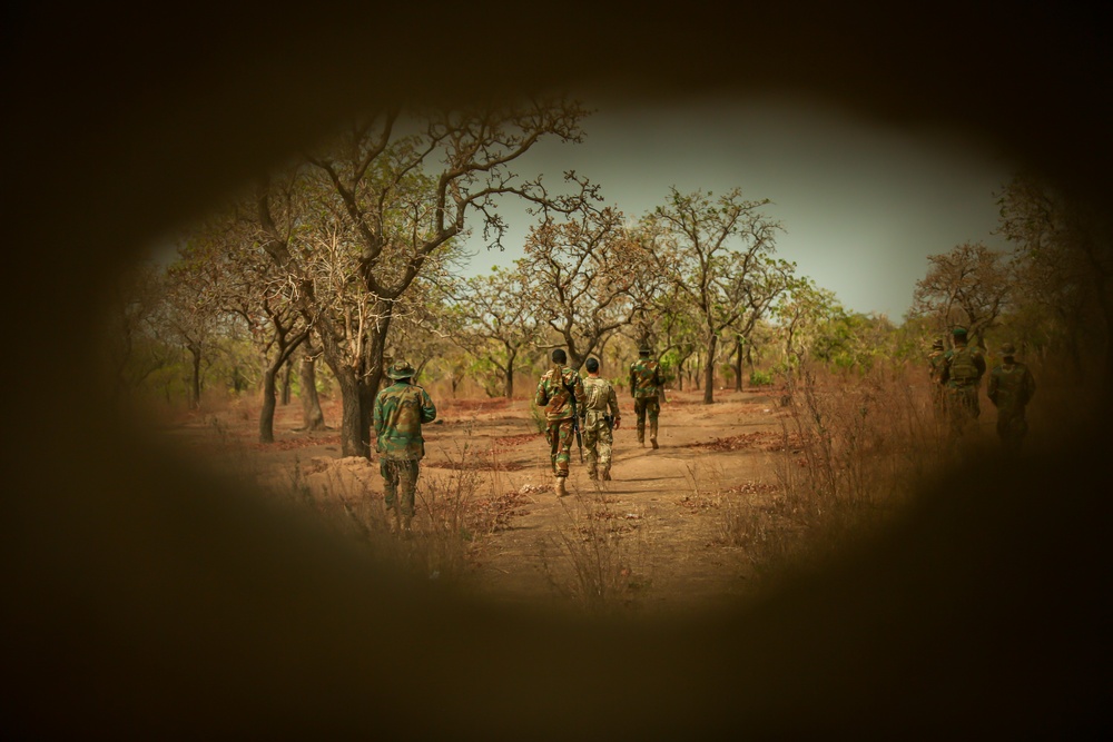 Ghana Army conduct Small Unit Tactics training