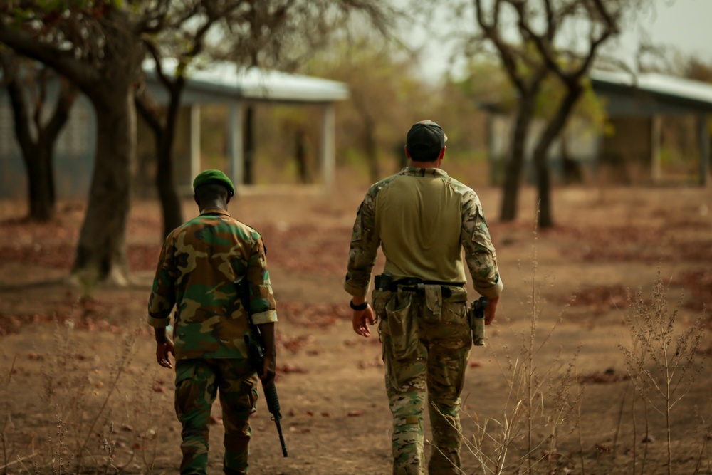 Ghana Army conduct Small Unit Tactics training