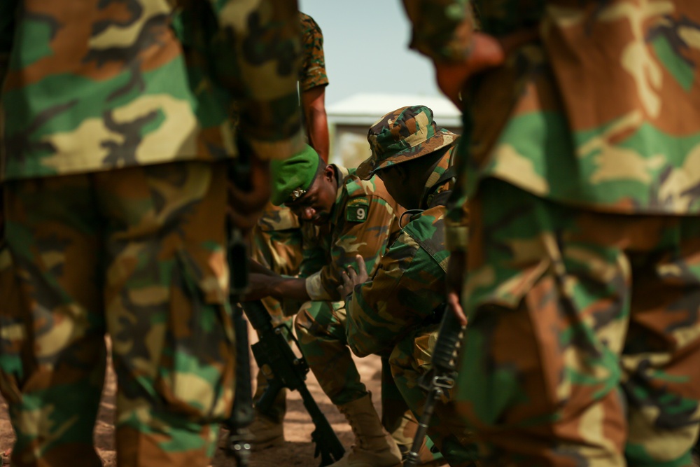 Ghana Army conduct Small Unit Tactics training