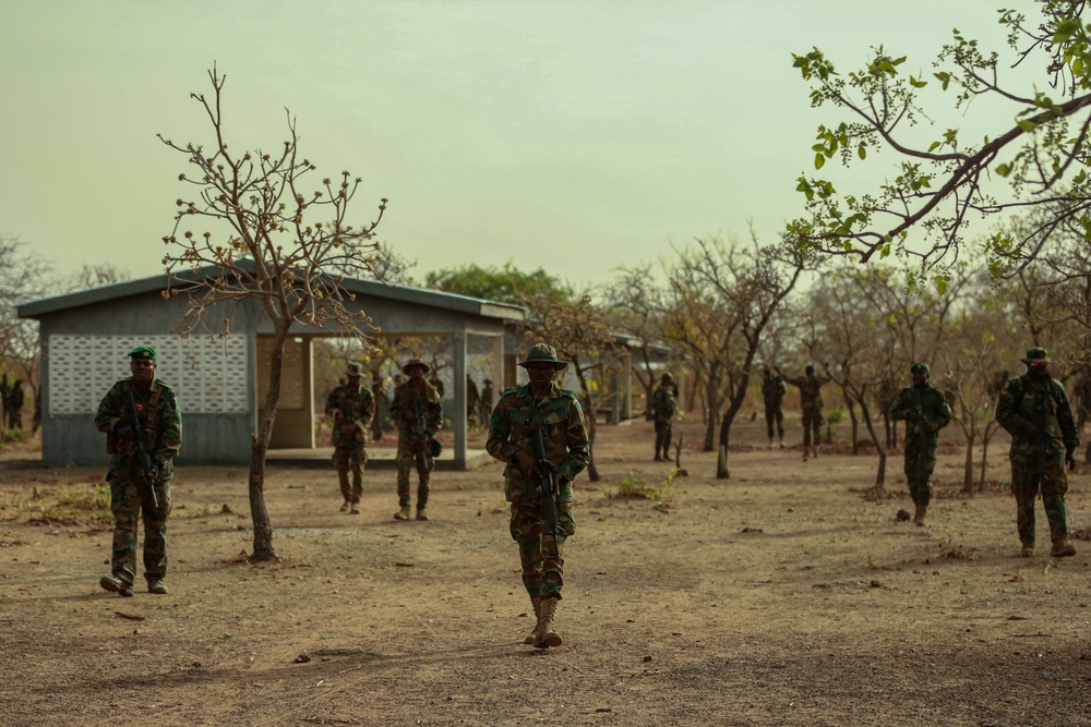 Ghana Army conduct Small Unit Tactics training