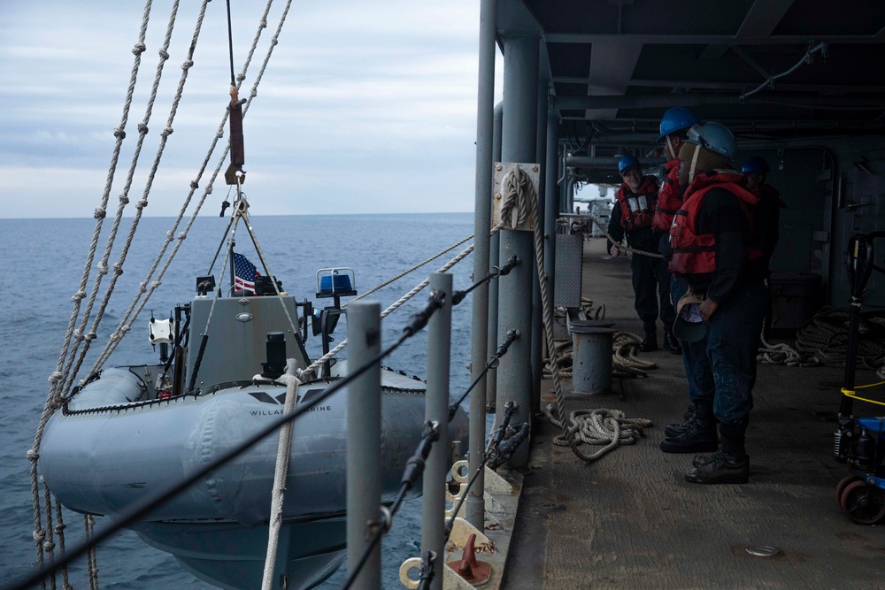 USS Normandy Daily Operations