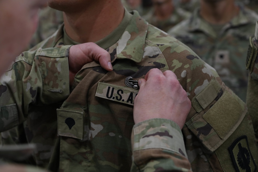 Air Assault graduates complete 10-day course at Camp Buehring