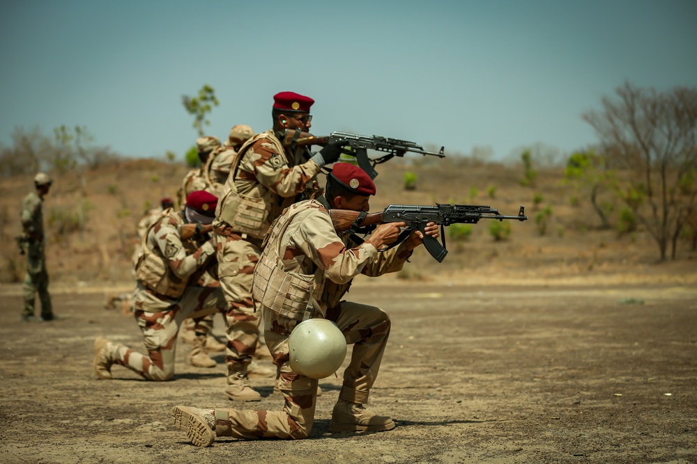 Mauritanian Armed Forces conduct Dynamic Shooting Drills