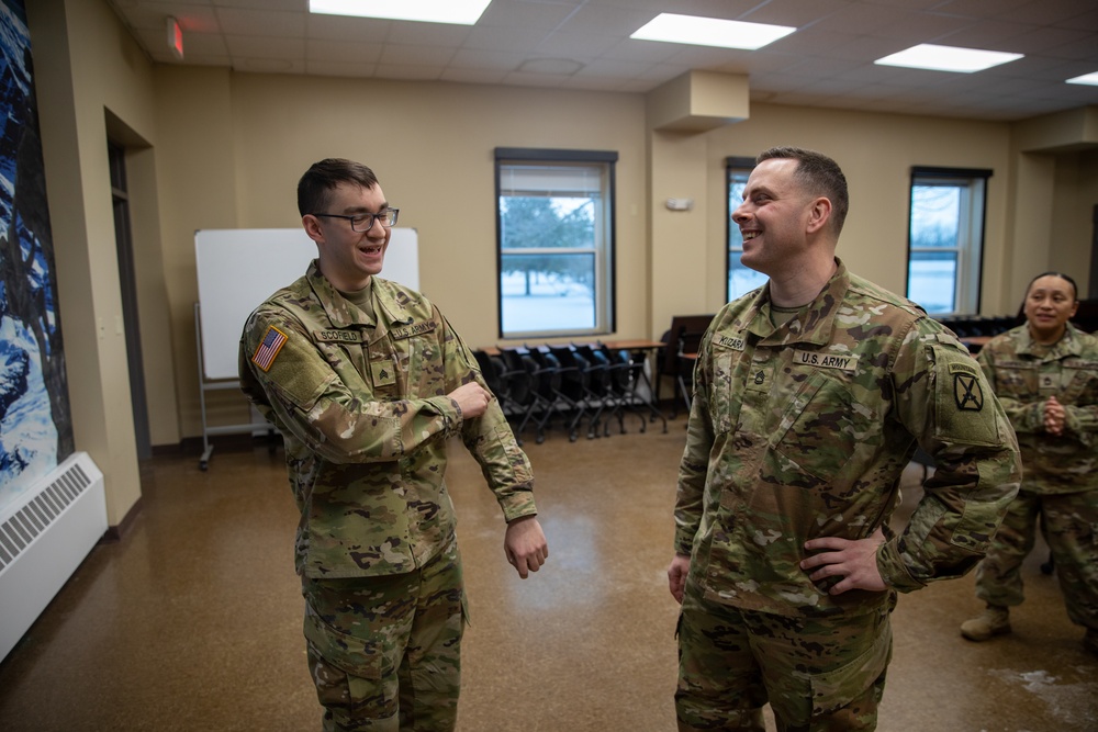 SGT Ethan Scofield Promotion