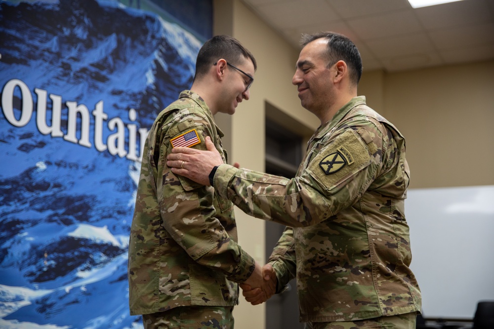 SGT Ethan Scofield Promotion