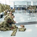 Recruits write letters during holiday routine at Recruit Training Command