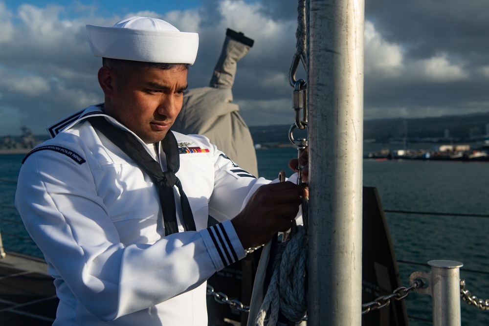 USS Mobile (LCS 26) Blue Crew Operates in Pearl Harbor