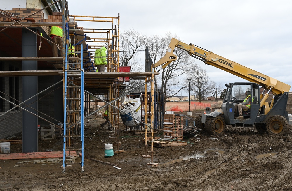 Construction for new 509th Force Support Squadron annex