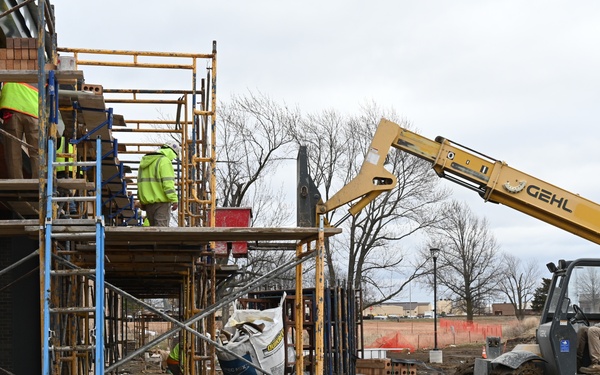 Construction for new 509th Force Support Squadron annex