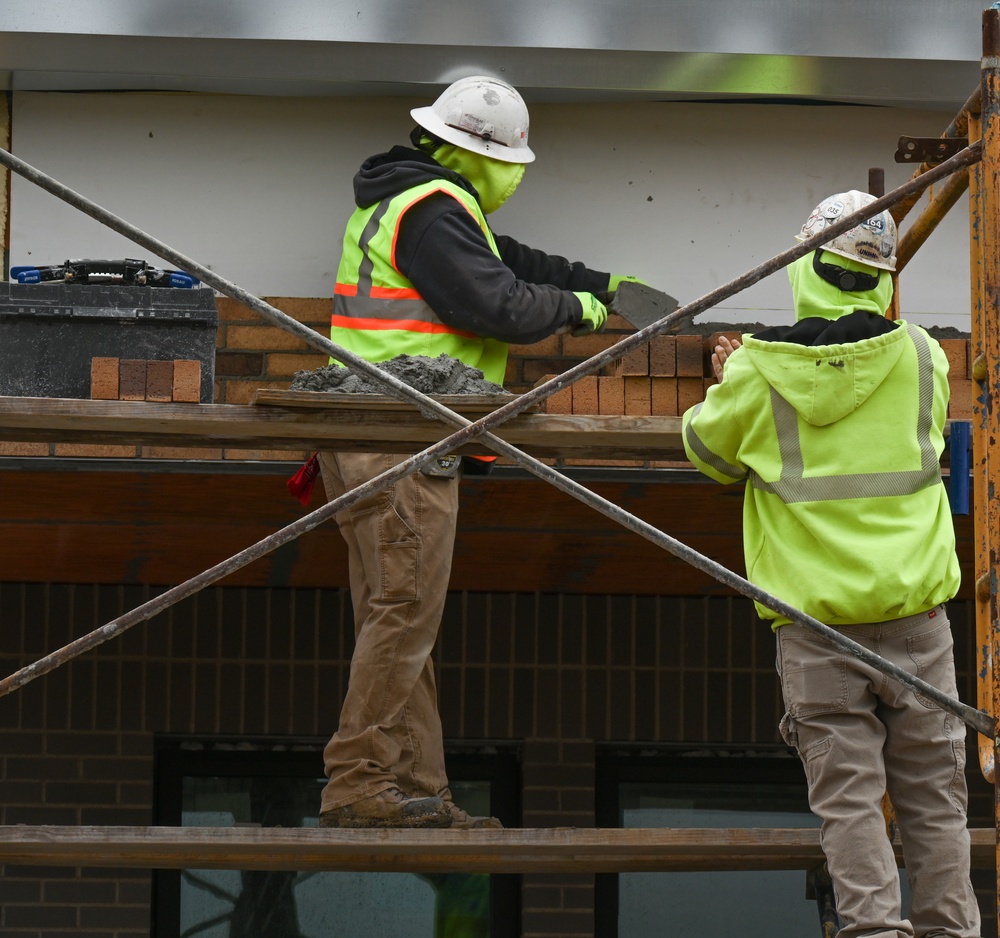 Construction for new 509th Force Support Squadron annex