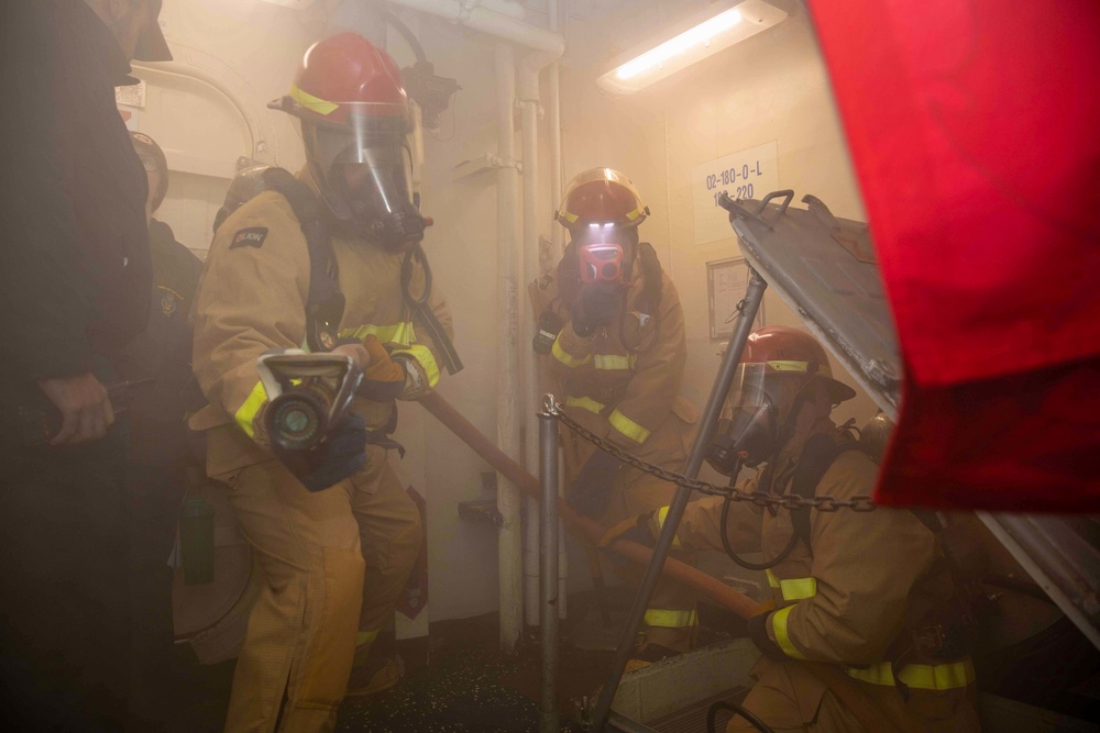 USS Leyte Gulf (CG 55) Daily Operations