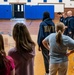 Recruit Training Command Sailors workout with local high schoolers