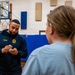 Recruit Training Command Sailors workout with local high schoolers