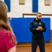 Recruit Training Command Sailors workout with local high schoolers