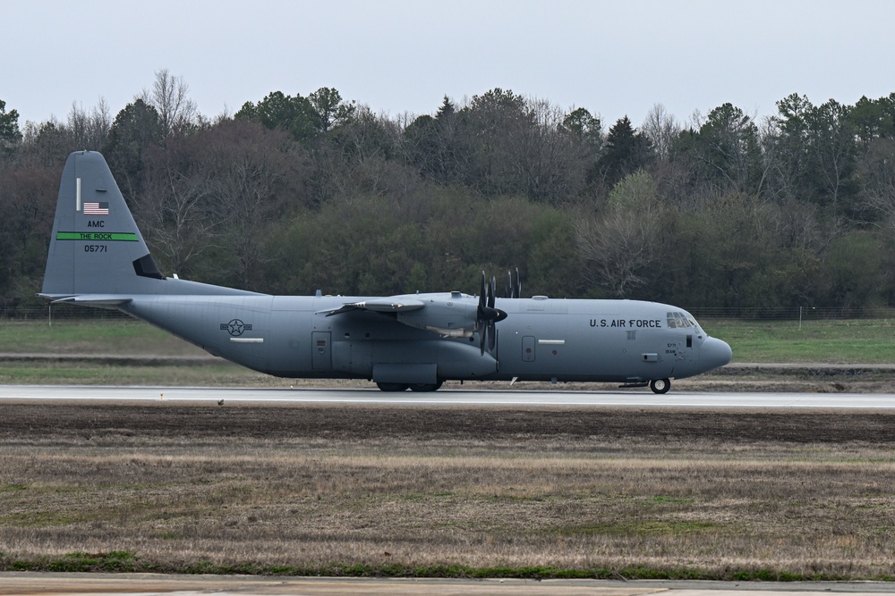 Little Rock AFB evacuates aircraft ahead of dangerous storm