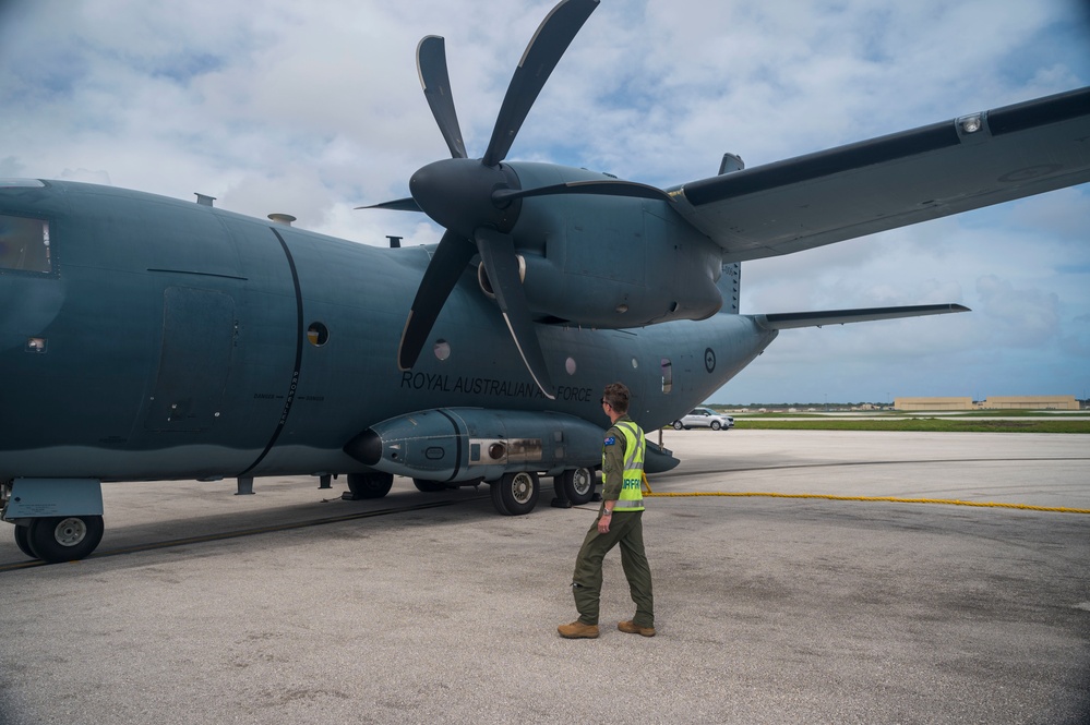 RAAF assist in SAR operations off the coast of Guam