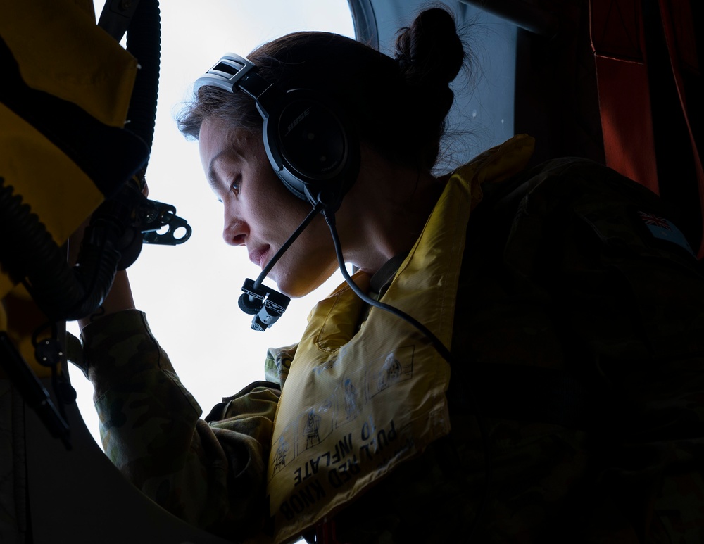 RAAF assist in SAR operations off the coast of Guam