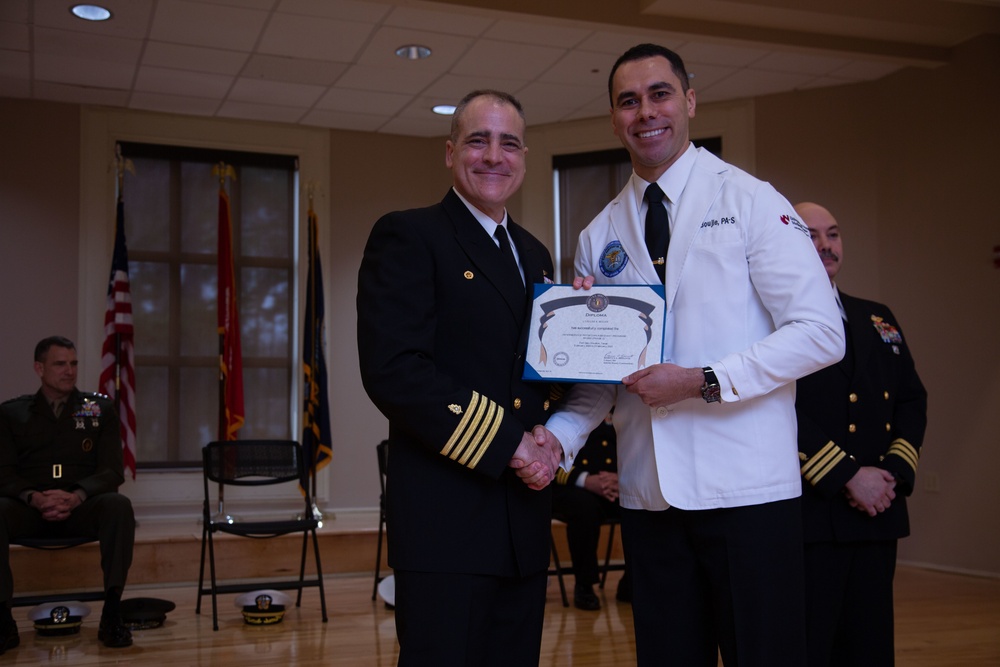 Class 20-3 Interservice Physician Assistant Program Graduation and Commissioning Ceremony