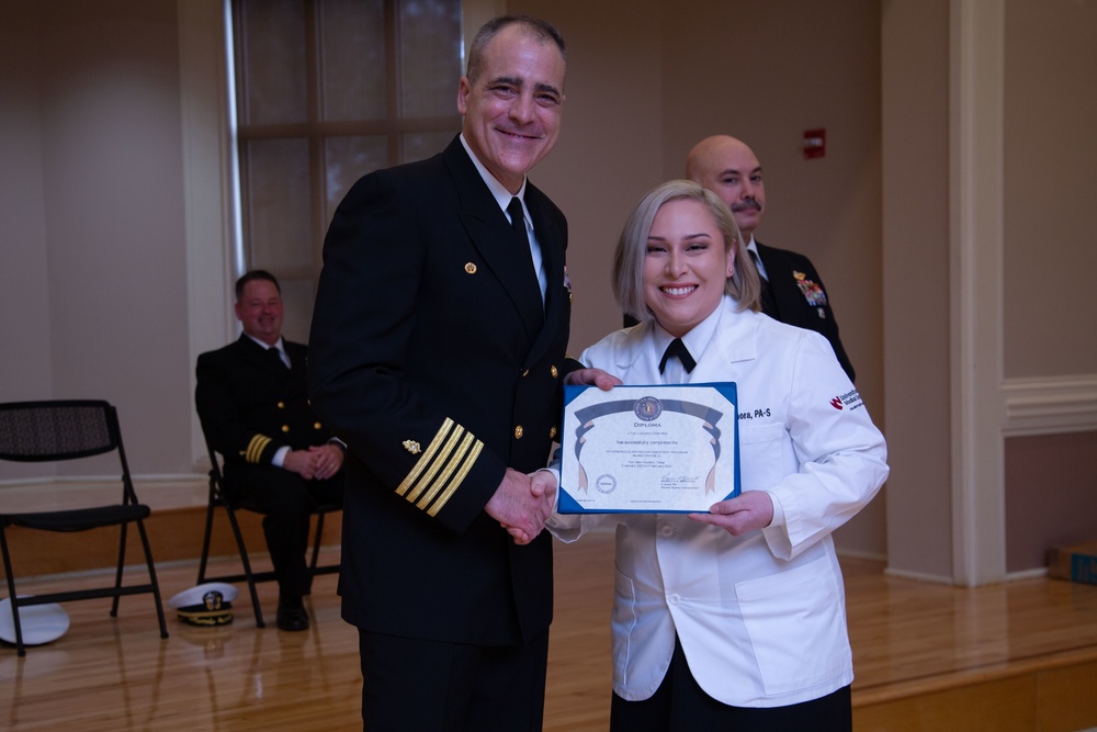 Class 20-3 Interservice Physician Assistant Program Graduation and Commissioning Ceremony