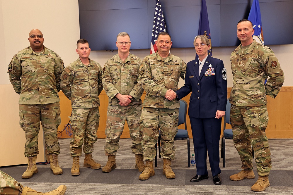 Chief Master Sgt. Dawn Porter Promotion