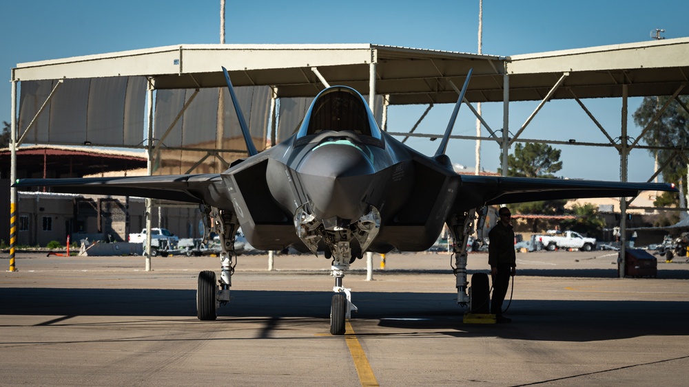 63rd FS and AMU conduct Operations Check Flight