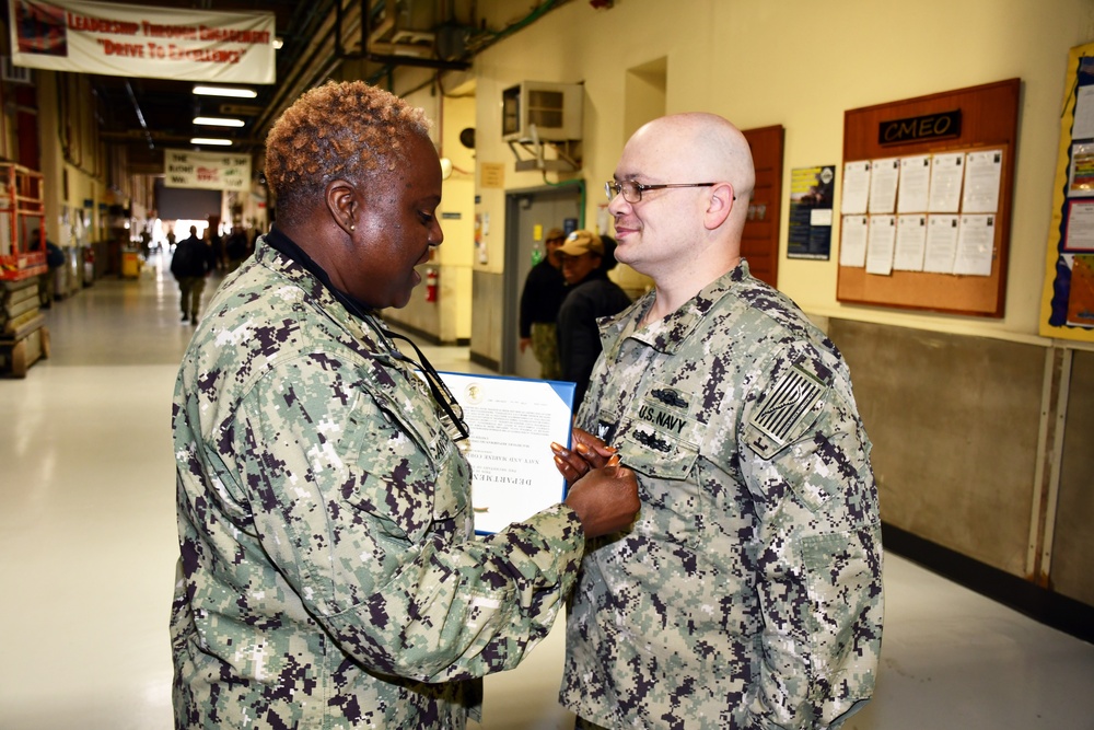 Shipyard Spotlight: Command Master Chief Stephanie Canteen