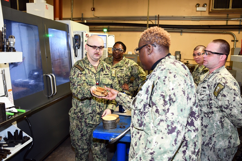 Shipyard Spotlight: Command Master Chief Stephanie Canteen