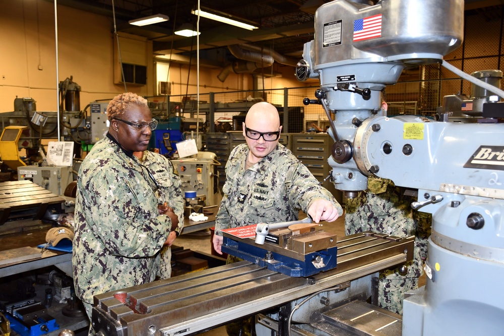 Shipyard Spotlight: Command Master Chief Stephanie Canteen