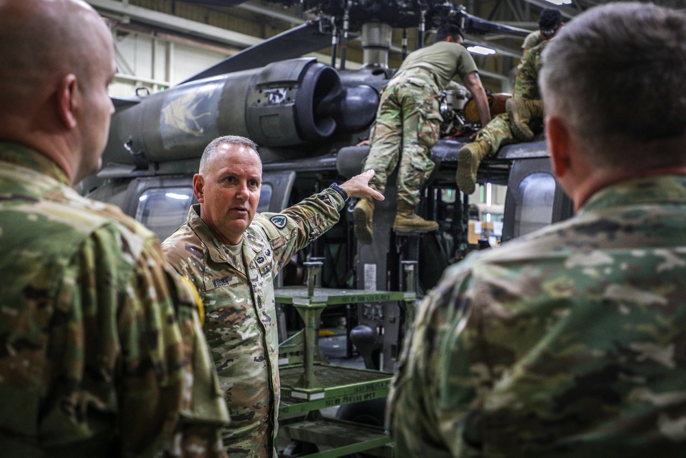 DVIDS - Images - Command Sgt. Maj. Wilson And Maj. Gen. McCurry Visit ...