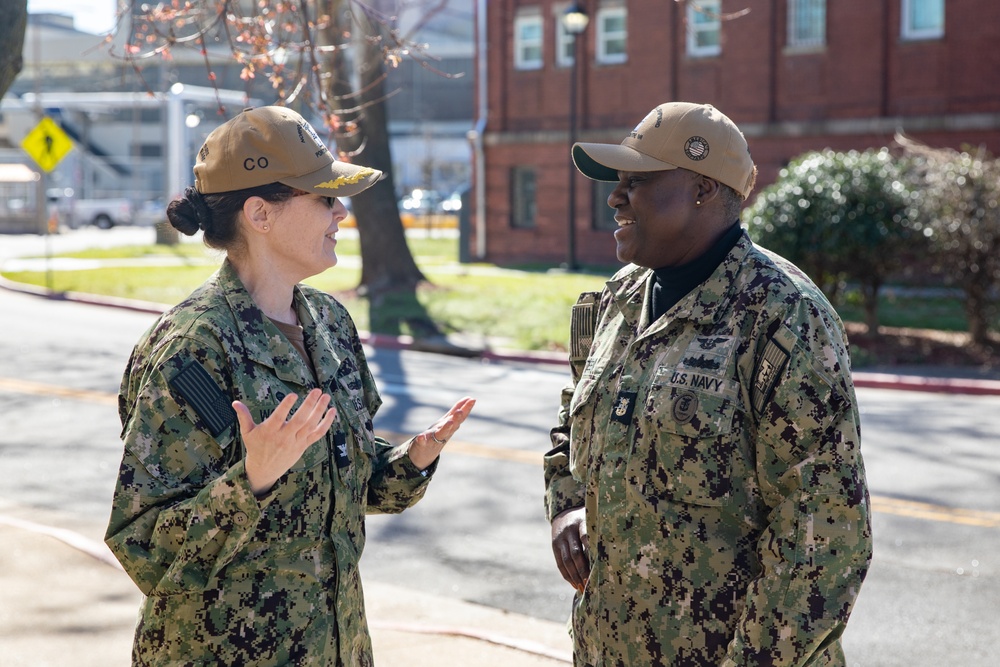 Shipyard Spotlight: Command Master Chief Stephanie Canteen