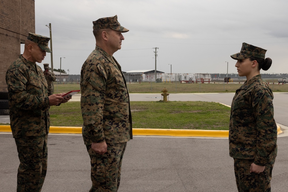 2nd Marine Aircraft Wing 2022 Noncommissioned Officer of the Year: Sgt. Lorita King