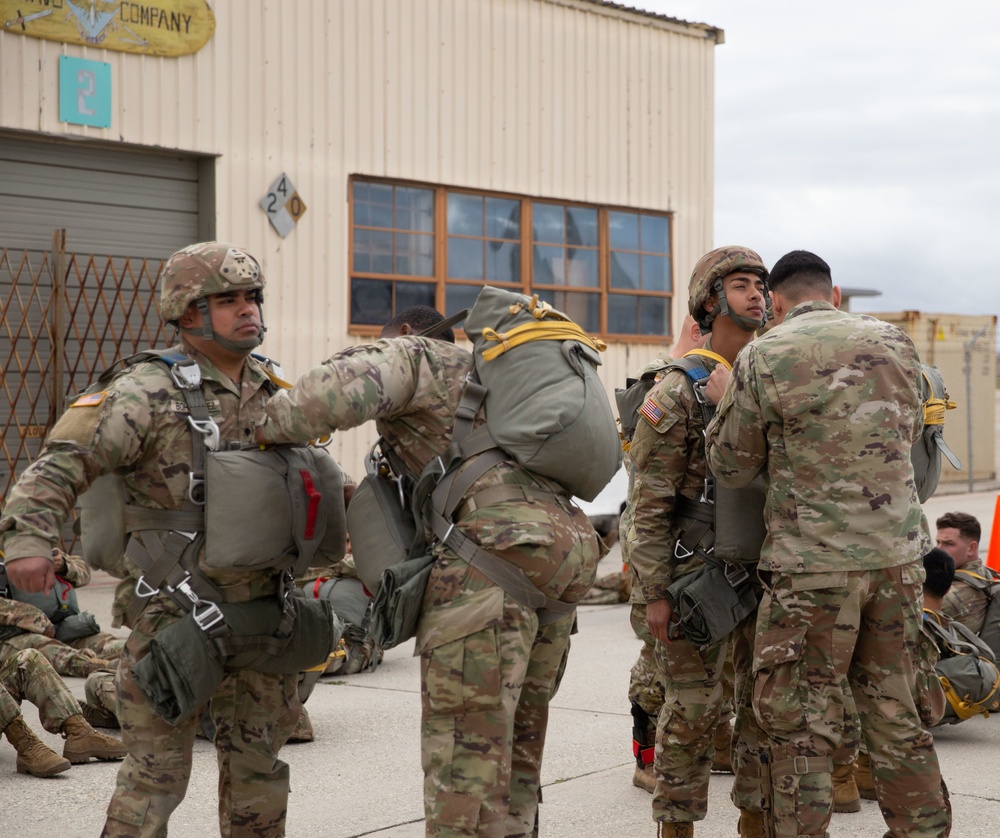 U.S. Army Reserve Paratroopers Partner with Royal Canadian Airforce